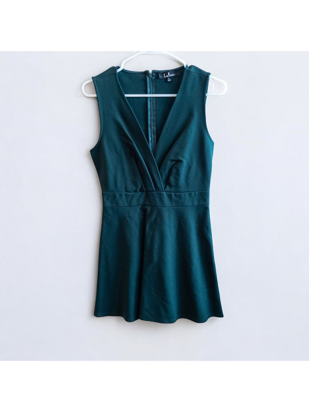 Lulus Simple Things Green Mini Skater Dress Womens Small